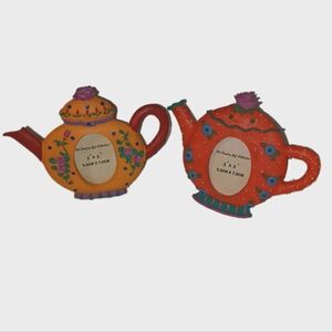 Decorative Teapot-Shaped Picture Frames